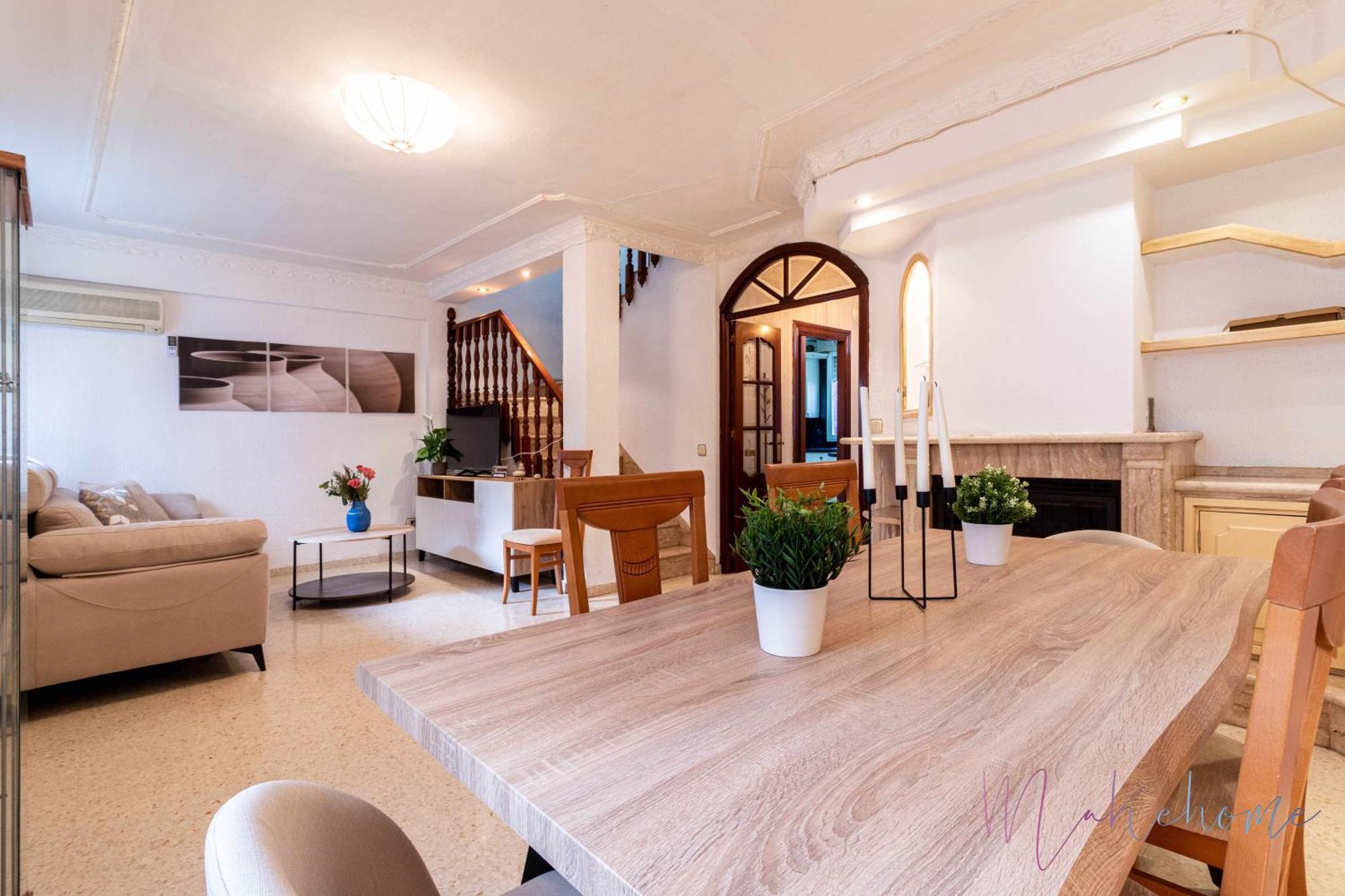 Casa Grande Piscina Y Garaje Villa Алхараке Екстериор снимка